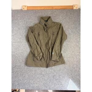 KUHL Jacket Women’s Size S Green Rekon Utility Military Full Zip Pockets Hiking